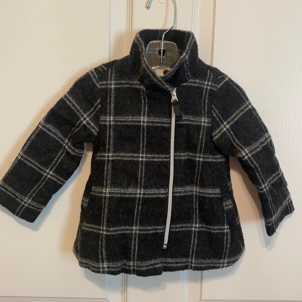 Cherokee 18 mon black zippered jacket